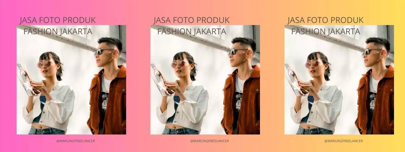 Jakarta Fashion Product Photo Services