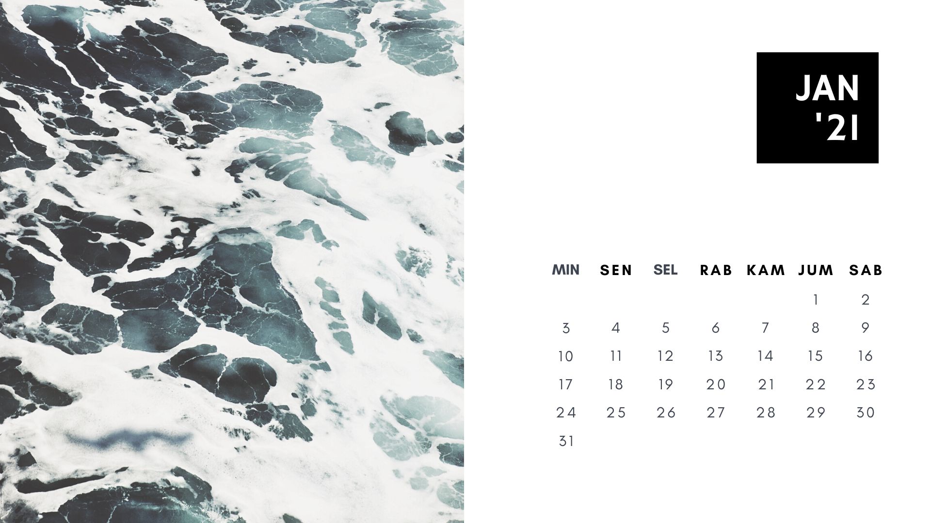 Download Template Desain Kalender Feminim 5 2023 Gratis