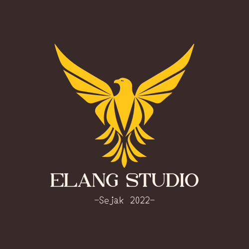 Download Template Logo Elang Studio