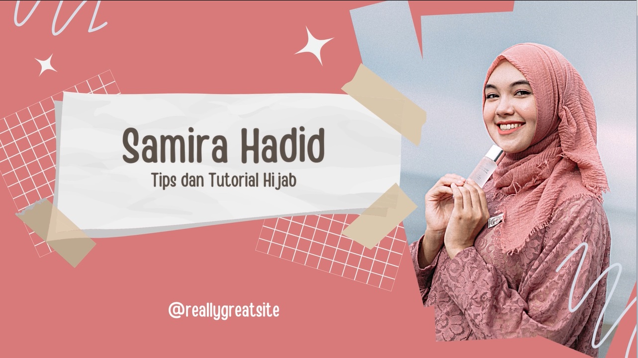 Download Template Video Youtube Tutorial Hijab Gratis