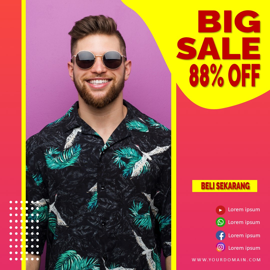 Download Template Feed Big Sale Casual Pria Part 4 Gratis Download Template Feed Big Sale Casual Pria Part 4 Gratis