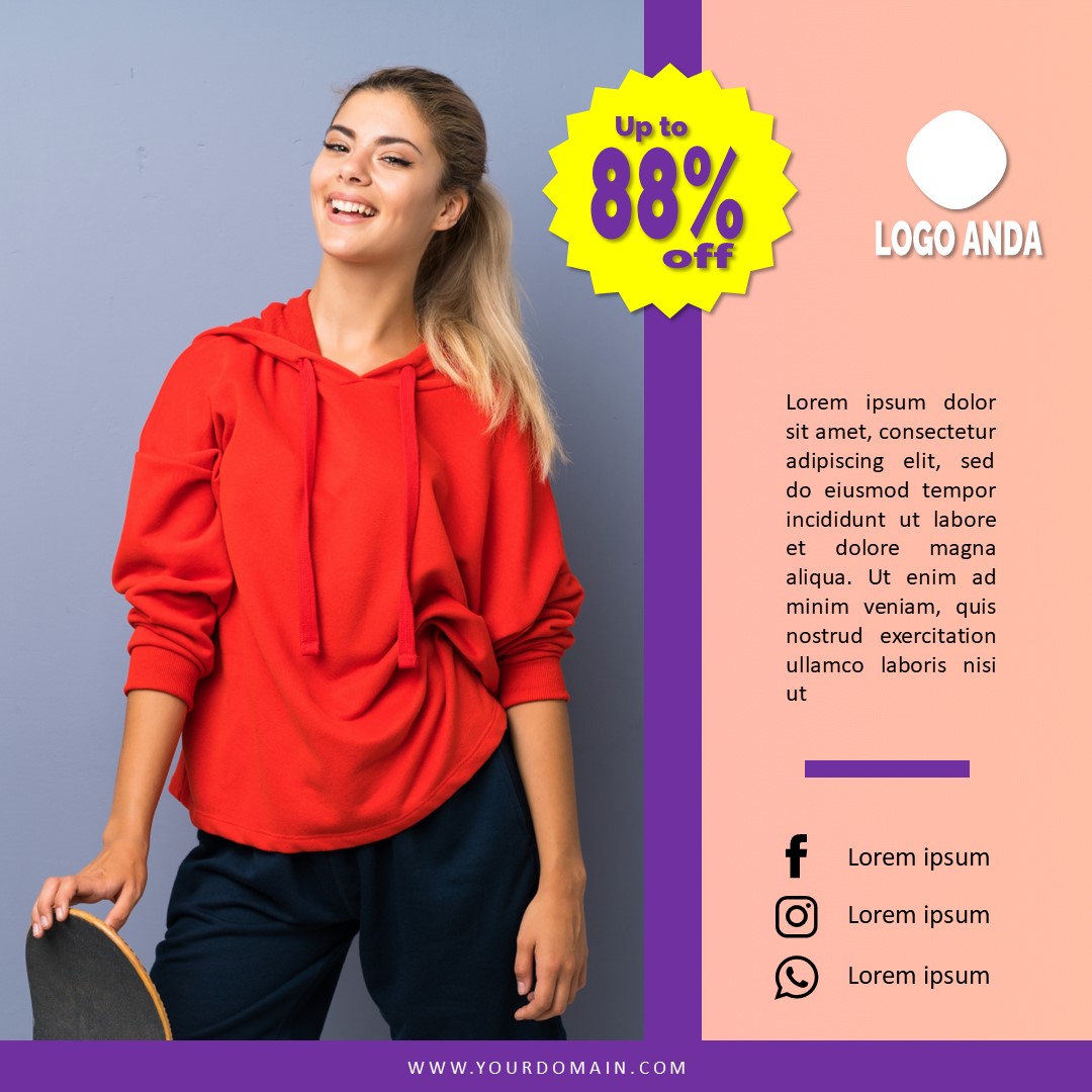 Download Template Feed Discount Fashion Week Part 4 Gratis Download Template Feed Discount Fashion Week Part 4 Gratis