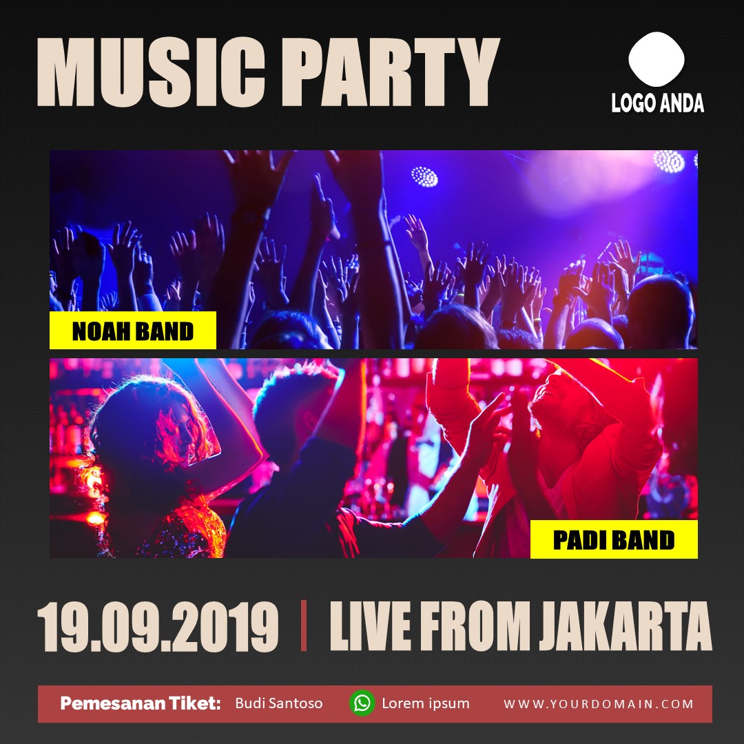 Download Template Feed For Party Musik Promosion Part 2 Gratis Download Template Feed For Party Musik Promosion Part 2 Gratis