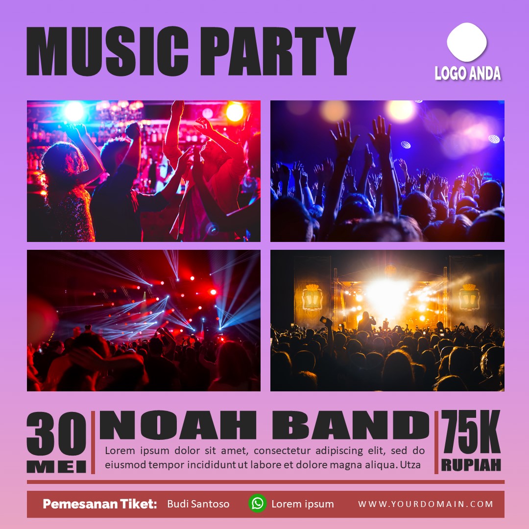 Download Template Feed For Party Musik Promosion Part 3 Gratis Download Template Feed For Party Musik Promosion Part 3 Gratis