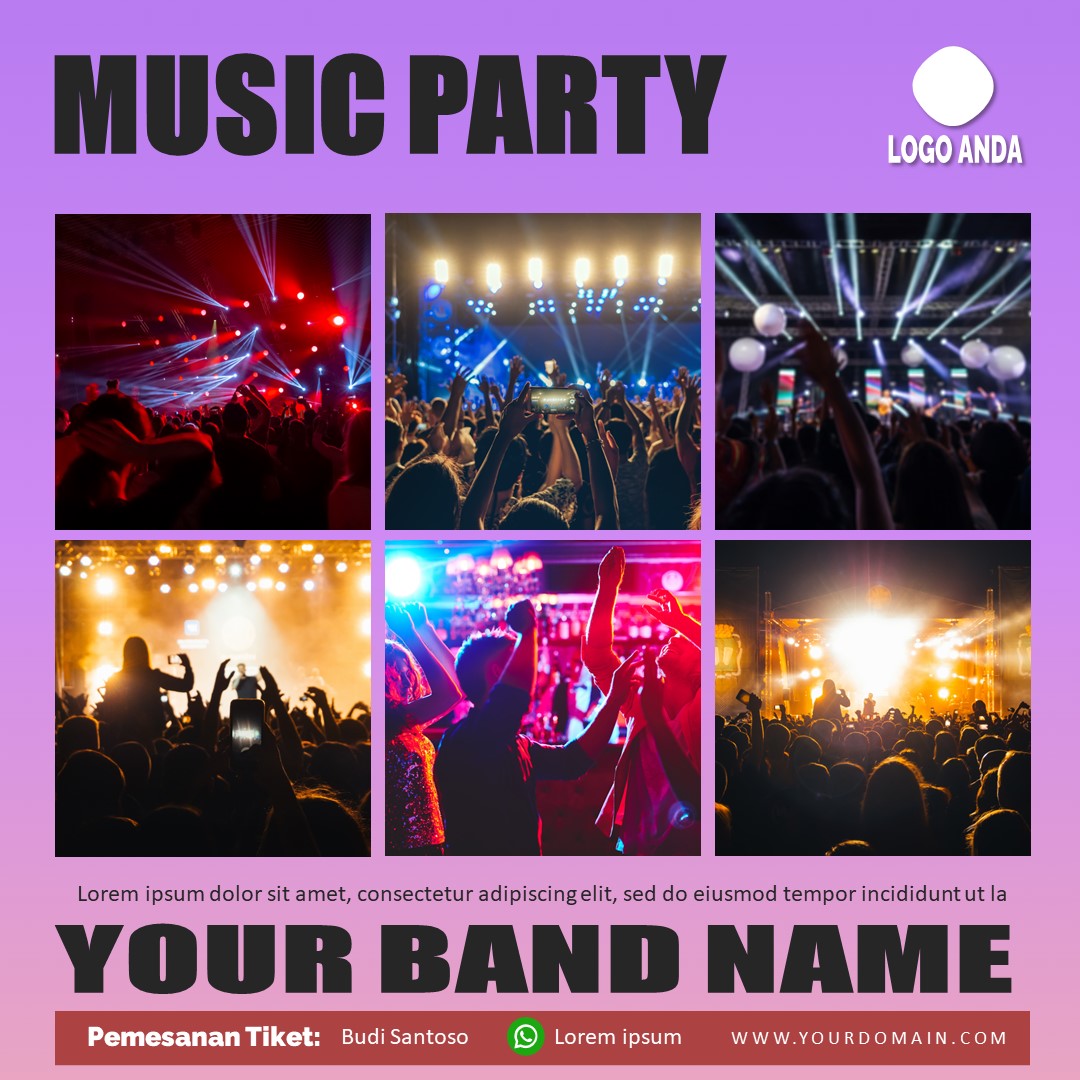 Download Template Feed For Party Musik Promosion Part 4 Gratis Download Template Feed For Party Musik Promosion Part 4 Gratis