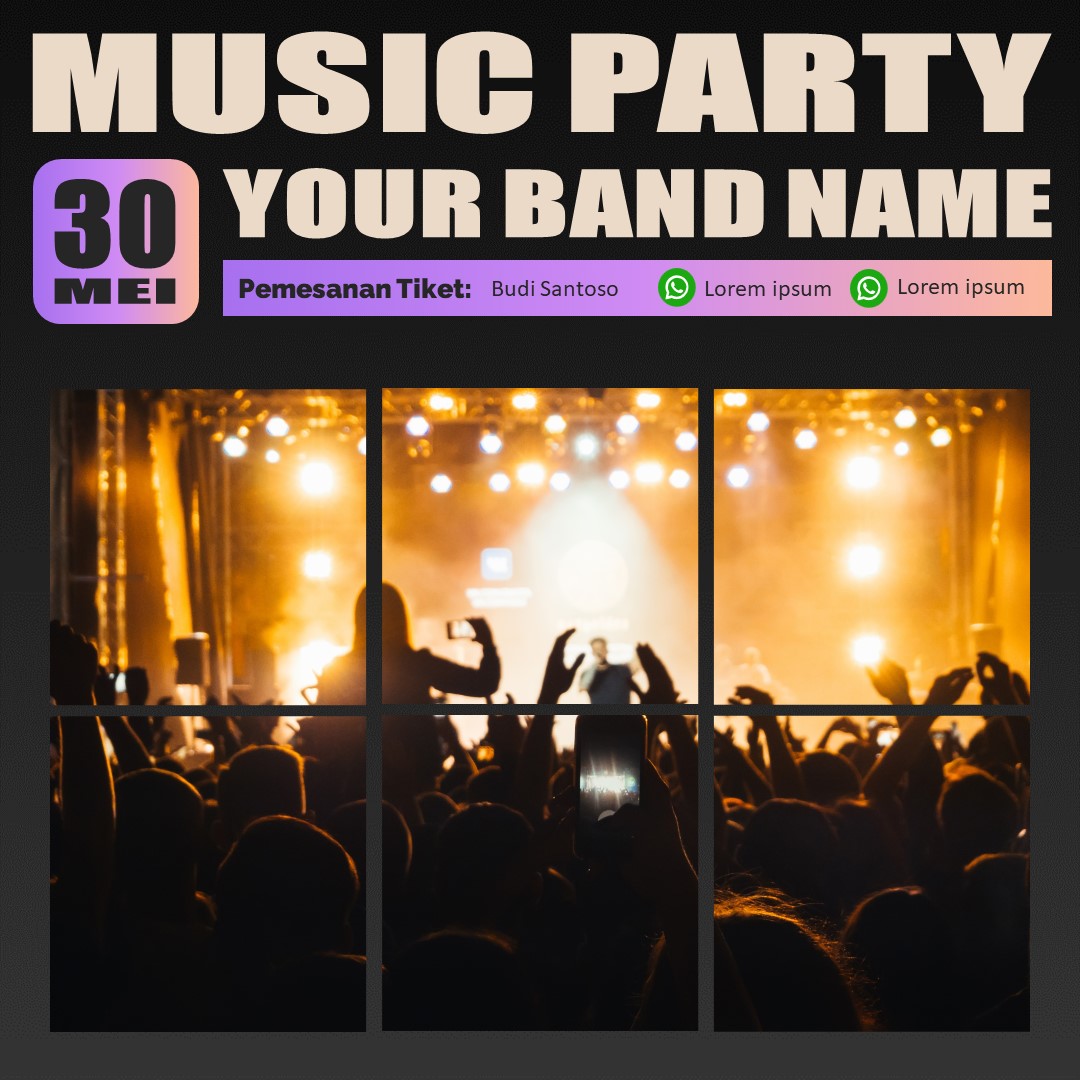 Download Template Feed For Party Musik Promosion Part 7 Gratis Download Template Feed For Party Musik Promosion Part 7 Gratis