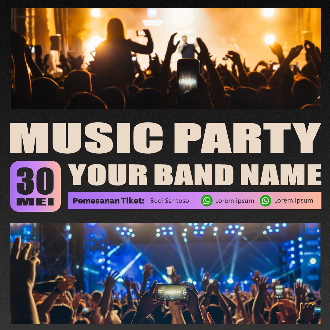 Download Template Feed For Party Musik Promosion Part 9 Gratis Download Template Feed For Party Musik Promosion Part 9 Gratis