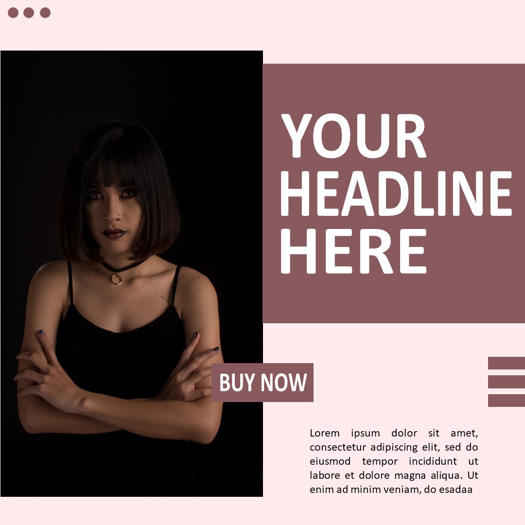 Download Template Feed Pakaian Pria Dan Wanita Part 2 Gratis