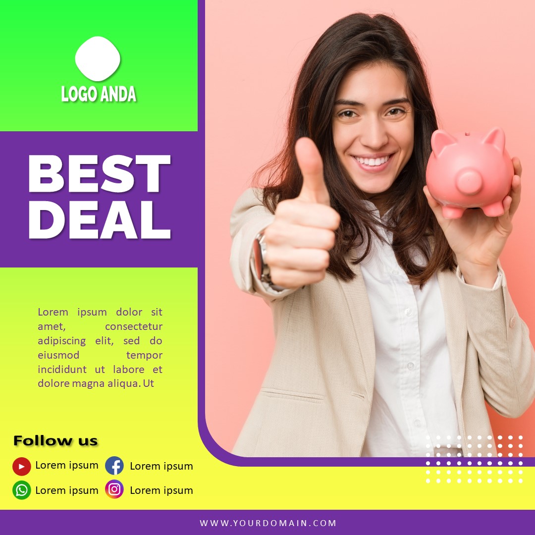 Download Template Feed Profil Picture Collour Full Part 2 Gratis