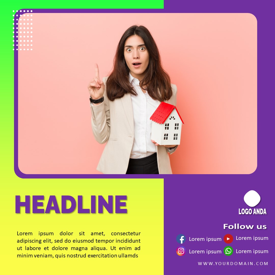 Download Template Feed Profil Picture Collour Full Part 3 Gratis