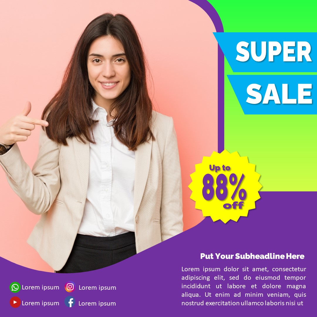Download Template Feed Profil Picture Collour Full Part 7 Gratis