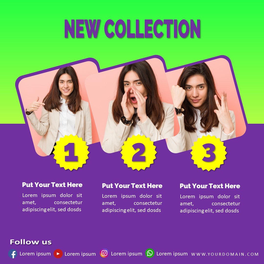 Download Template Feed Profil Picture Collour Full Part 9 Gratis