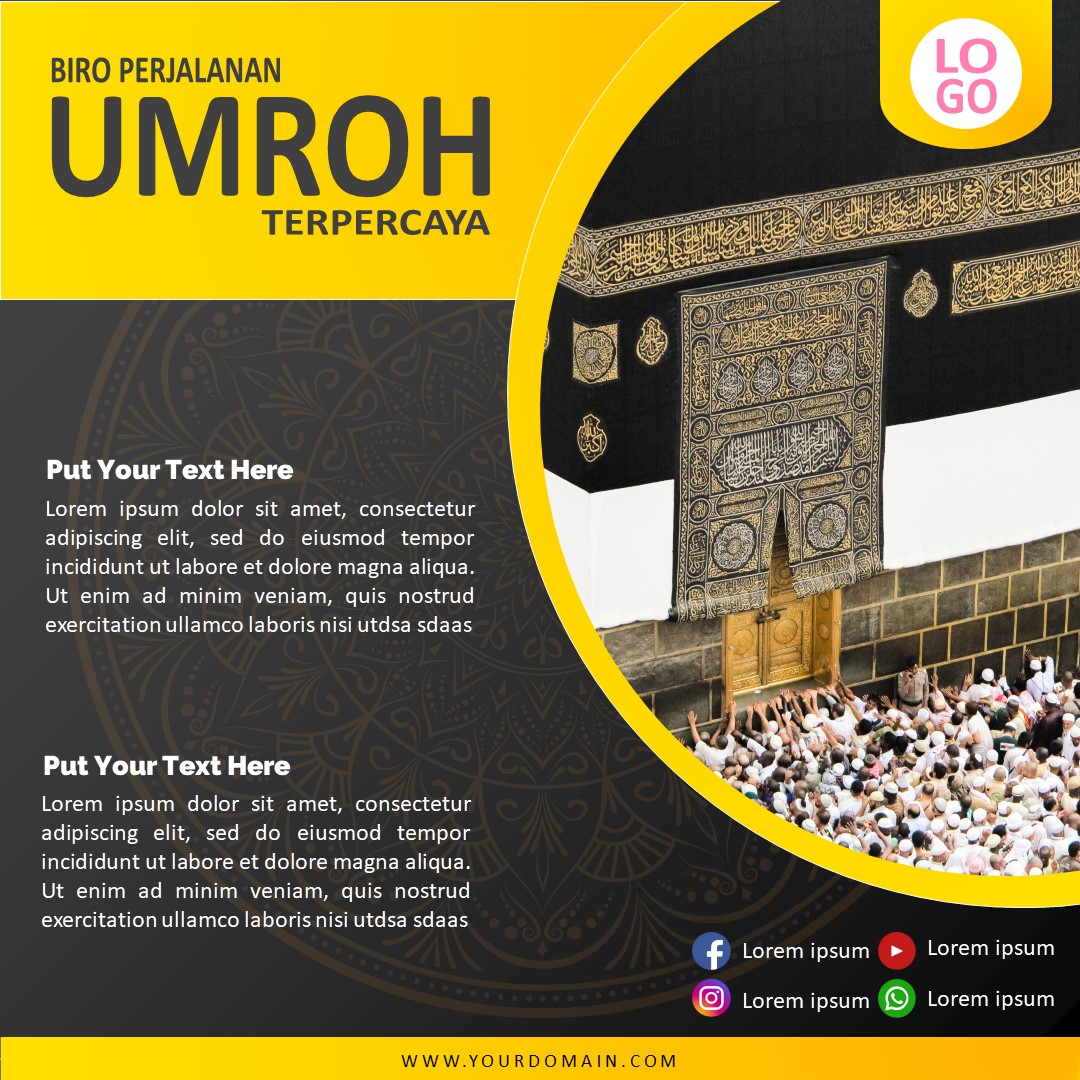 Download Template Promosi Haji Dan Umroh Part 4 Gratis