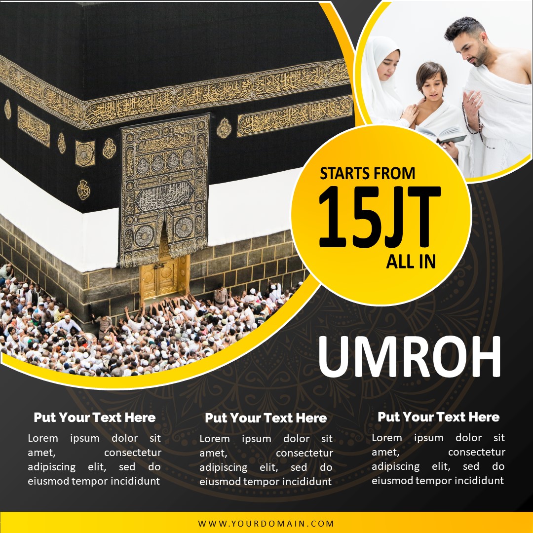 Download Template Promosi Haji Dan Umroh Part 7 Gratis