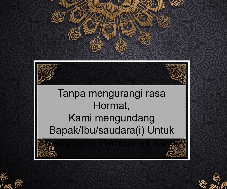 Download Template Undangan Pernikahan Hitam Keren Part 4 Gratis Download Template Undangan Pernikahan Hitam Keren Part 4 Gratis