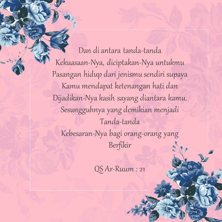 Download Template Undangan Pernikahan Pink Part 2 Gratis