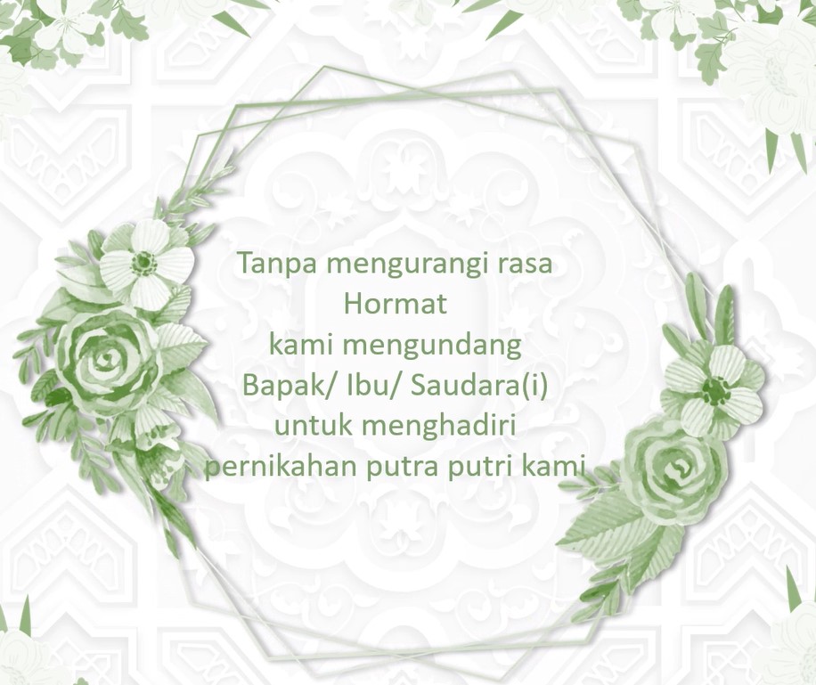Download Template Undangan Pernikhan Putih Hijau keren Part 3 Gratis Download Template Undangan Pernikhan Putih Hijau keren Part 3 Gratis